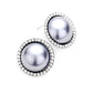 Classic Elegant Crystal Pave Trimmed Pearl Stud Earrings Special Occasion, elegance becomes you in these lustrous studs, luminous faux pearls and sparkling pavé rhinestones adding just the right amount of shine, a look that’s polished to perfection. Rhodium, Gold, Gray; Weddings, Prom, Sweet 16, Quinceanera, Graduation