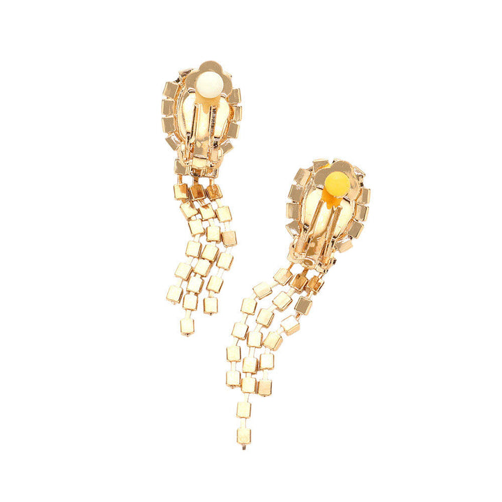 Ab Gold Oval Stone Accented V Shaped Rhinestone Necklace Earring Set, get ready with these oval stone accented necklaces to receive the best compliments on any special occasion. Put on a pop of color to complete your ensemble and make you stand out on special occasions. Perfect for adding just the right amount of shimmer & shine and a touch of class to special events.