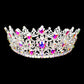 Ab Silver Round Teardrop Stone Accented Princess Tiara, This princess tiara is a classic royal tiara made from gorgeous stone accented is the epitome of elegance. Exquisite design with stunning color and brightness makes you more eye-catching in the crowd and will make you more charming and pretty without fail.