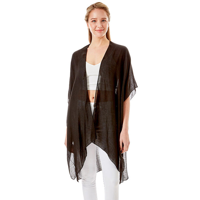 Black Bride Solid Lettering Cover Up Poncho, The Bride Cover Up Beach Poolside chic is made easy with this lightweight cover-up featuring tonal line, relaxed silhouette, look perfectly breezy and laid-back as you head to the beach. Also an accessory easy to pair with so many tops! Perfect Gift for Wife, Holiday, Anniversary, Fun Night Out.  