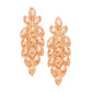 Peach Crystal Drop Earring, Classic, Elegant Crystal Stone Leaf Cluster Marquise Evening Earrings Crystal Leaf Earrings Marquise Earrings Special Occasion ideal for parties, weddings, graduation, prom, holidays, pair these stud back earrings with any ensemble for a polished look. Birthday Gift, Mother's Day Gift, Anniversary Gift, Quinceanera