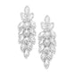 Clear Crystal Drop Earring, Classic, Elegant Crystal Stone Leaf Cluster Marquise Evening Earrings Crystal Leaf Earrings Marquise Earrings Special Occasion ideal for parties, weddings, graduation, prom, holidays, pair these stud back earrings with any ensemble for a polished look. Birthday Gift, Mother's Day Gift, Anniversary Gift, Quinceanera