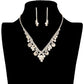 Gold Round Crystal Rhinestone Collar Necklace, get ready with this crystal rhinestone necklace to receive the best compliments on any special occasion. This classy rhinestone necklace is perfect for parties, weddings, and evenings. Awesome gift for birthdays, anniversaries, Valentine’s Day, or any special occasion.