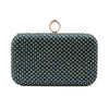 Green Bling Rectangle Evening Clutch Crossbody Bag, is fit for all occasions and places. perfect for makeup, money, credit cards, keys or coins, and many more things. This handbag features a top Clasp Closure for security and contains a detachable shoulder chain that makes your life easier and trendier. Its catchy and awesome appurtenance drags everyone's attraction to you. Perfect gift ideas for a Birthday, Holiday, Christmas, Anniversary, Valentine's Day, etc.