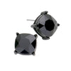 Jet Black Square Stone Stud Earrings. Look like the ultimate fashionista with these Earrings! Add something special to your outfit this Valentine! Special It will be your new favorite accessory. Perfect Birthday Gift, Mother's Day Gift, Anniversary Gift, Graduation Gift, Prom Jewelry, Valentine's Day Gift, Thank you Gift.