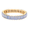 Light Blue Rectangle Stone Stretch Evening Bracelet, This Rectangle Stone Stretch Evening Bracelet adds an extra glow to your outfit. Pair these with tee and jeans and you are good to go. Jewelry that fits your lifestyle! It will be your new favorite go-to accessory. create the mesmerizing look you have been craving for! Can go from the office to after-hours with ease, adds a sophisticated glow to any outfit on a special occasion