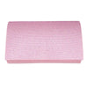 Pink One Inside Slip Pocket Shimmery Evening Clutch Bag, This high quality evening clutch is both unique and stylish. perfect for money, credit cards, keys or coins, comes with a wristlet for easy carrying, light and simple. Look like the ultimate fashionista carrying this trendy Shimmery Evening Clutch Bag!