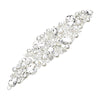 Silver Pearl Multi Stone Embellished Flower Leaf Hair Comb, Perfect for adding just the right amount of shimmer & shine, will add a touch of class, beauty and style to your wedding, prom, special events, embellished pearl stone to keep your hair sparkling all day & all night long. The elegant design will enhance your beauty, attracting everyone's attention and transforming you into a bright star to wear with this hair comb.