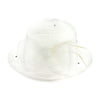 White Mesh Bow Dressy Hat, is an elegant and high fashion accessory for your modern couture. Unique and elegant hats, family, friends, and guests are guaranteed to be astonished by this mesh bow dressy hat. The fascinator hat with exquisite workmanship is soft, lightweight, skin-friendly, and very comfortable to wear.